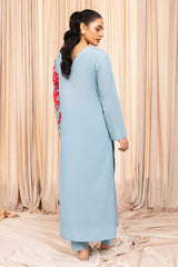 Stitch Vibes Stitched 2 Piece Luxe Suit-Frosted Blue