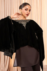 Stitch Vibes Stitched Luxe Suit-Aylin Whisper Shawl