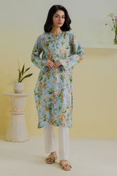 Zellbury Stitched Shirts Summer Lawn Suit-WPS2611985