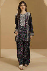 Zellbury Unstitched 2 Piece Winter Suit-WU-0095