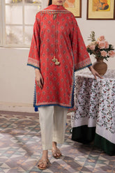 Zellbury Unstitched 2 Piece Digital Printed & Emb Lawn Vol-03 Suit-WU-011