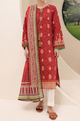 Zellbury Unstitched 2 Piece Digital Printed & Emb Lawn Vol-03 Suit-WU-025