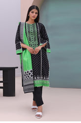 Zellbury Unstitched 2 Piece Digital Printed & Embroidered Cambric Suit-WU-027
