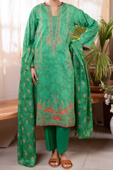 Zellbury Unstitched 3 Piece Emb & Printed Lawn Collection'2024-WU-048