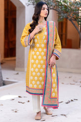 Zellbury Unstitched 2 Piece Winter Suit-WU-0554
