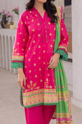 Zellbury Unstitched 3 Piece Emb & Printed Lawn Collection'2024-WU-084