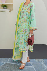 Zellbury Unstitched 2 Piece Digital Printed & Emb Lawn Vol-03 Suit-WU-179