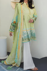 Zellbury Unstitched 2 Piece Digital Printed & Emb Lawn Vol-03 Suit-WU-646