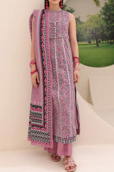 Zellbury Unstitched 2 Piece Digital Printed & Emb Lawn Vol-03 Suit-WU-648