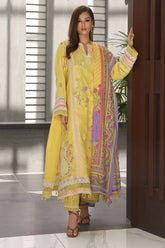 Zellbury Unstitched 3 Piece Digital Printed & Embroidered Cambric Collection'2024-WU-080