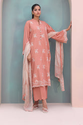 Zellbury Unstitched 3 Piece Digital Printed & Embroidered Cambric Collection'2024-WU-603