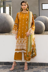Zellbury Unstitched 3 Piece Chikankari Cotton Vol-04 Suit-WUC-0074