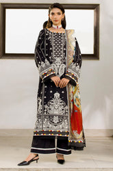 Zellbury Unstitched 3 Piece Chikankari Cotton Vol-04 Suit-WUC-0080