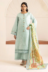 Zellbury Unstitched 3 Piece Lawn Vol-03 Suit-WUC25E30209