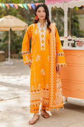 Zellbury Unstitched 3 Piece Chikankari Cotton Suit-WUC25E34017