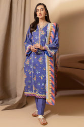 Zellbury Unstitched 3 Piece Lawn Vol-04 Collection'2025-WUS-0256