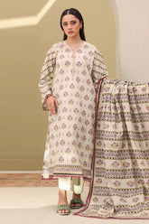 Zellbury Unstitched 3 Piece Lawn Vol-06 Suit-WUS-0327