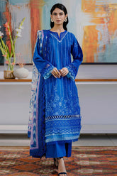 Zellbury Unstitched 3 Piece Chikankari Vol-02 Collection'2025-WUS-0815