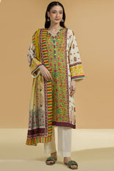 Zellbury Unstitched 2 Piece Lawn Suit-WUS-25702