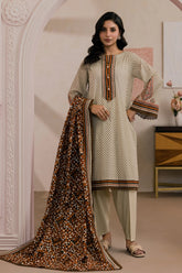 Zellbury Unstitched 2 Piece Lawn Vol-07 Suit-WUS26E20669