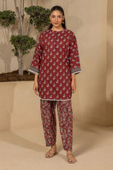 Zellbury Unstitched 2 Piece Lawn Vol-03 Suit-WUS26X20523