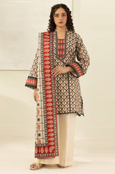 Zellbury Unstitched 2 Piece Lawn Suit-WUS-20593