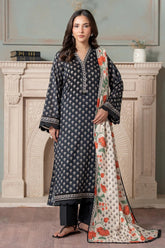 Zellbury Unstitched 2 Piece Lawn Vol-03 Suit-WUS26X20731