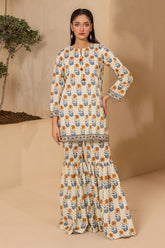 Zellbury Unstitched 2 Piece Lawn Suit-WUS-20734