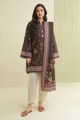 Zellbury Unstitched 2 Piece Lawn Vol-03 Suit-WUS26X20804