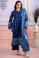 Zellbury Unstitched 3 Piece Lawn Edit 3 Suit-WUS26X30565