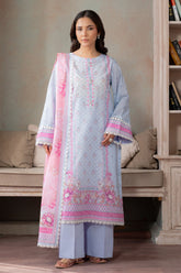 Zellbury Unstitched 3 Piece Lawn Edit 3 Suit-WUS26X30694