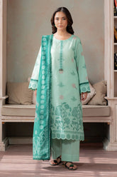 Zellbury Unstitched 3 Piece Lawn Vol-03 Suit-WUS26X30695