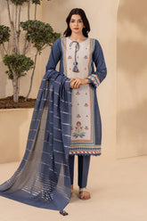 Zellbury Unstitched 3 Piece Lawn Vol-06 Suit-WUS26X30706