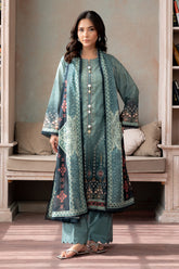 Zellbury Unstitched 3 Piece Lawn Edit 4 Suit-WUS26X30752