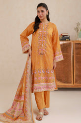 Zellbury Unstitched 3 Piece Lawn Edit 3 Suit-WUS26X30758