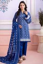 Zellbury Unstitched 3 Piece Lawn Edit 3 Suit-WUS26X30814