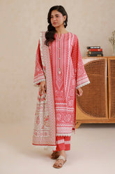 Zellbury Unstitched 3 Piece Lawn Edit 4 Suit-WUS26X30823