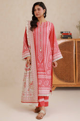 Zellbury Unstitched 3 Piece Lawn Edit 3 Suit-WUS26X30823