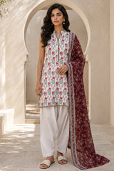 Zellbury Unstitched 3 Piece Lawn Edit 6 Suit-WUS26X30885