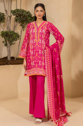 Zellbury Unstitched 3 Piece Lawn Edit 6 Suit-WUS26X30892