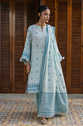 Zellbury Unstitched 3 Piece Lawn Vol-06 Suit-WUS26X30987
