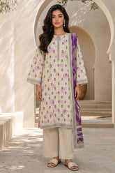 Zellbury Unstitched 3 Piece Lawn Edit 6 Suit-WUS26X38053
