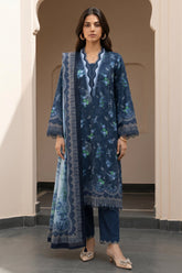 Zellbury Unstitched 3 Piece Lawn Edit 6 Suit-WUS26X38107