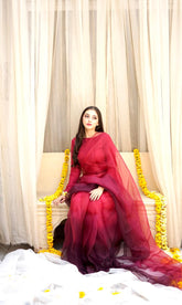 Pashma Khan Stitched Luxury Saree Collection'2025-Máhgul