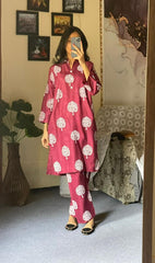 B.K Clothings 2 Piece Summer Suit-NEW TRENDY TREE STYLE FOR SUMMER
