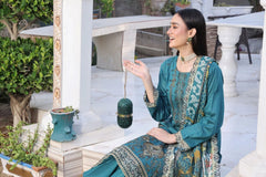 Dressline New Semi Stitched 3 Pcs Emb Cheickenkari & Laserkari Zari Lawn Collection