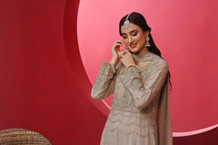 Dressline Stitched 3 Piece Emb Luxury Chiffon Maxi Collection