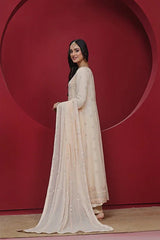 Dressline Stitched 3 Piece Emb Luxury Chiffon Maxi Collection