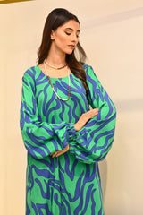 Sonrisa Macaw Striped Dress