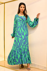 Sonrisa Macaw Striped Dress